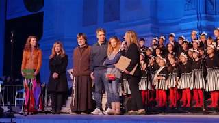 Il Piccolo Coro quotMariele Ventrequot in concerto 4 ottobre 2017 Piazza Maggiore  Bologna [upl. by Niels]