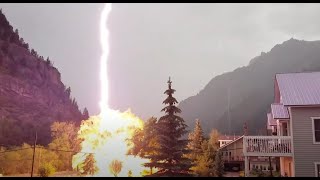 CRAZIEST LIGHTNING STRIKES [upl. by Amocat498]