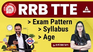 RRB TTE Syllabus Exam Pattern Age Limit  RRB TTE Recruitment 2023 Full Details [upl. by Quin]