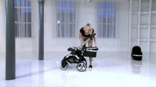 iCandy peach blossom twin stroller instruction video [upl. by Auoy824]