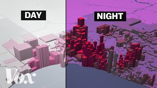 American segregation mapped at day and night [upl. by Ramat]