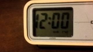 Casio MA10 Alarm Clock Goes Haywire [upl. by Hedvige217]