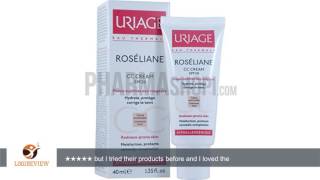 Uriage Roseliane CC Tinted Cream SPF 30 for Rednessprone Skin 40 Ml  ReviewTest [upl. by Ainsworth]