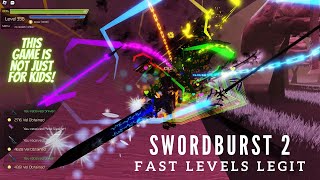 SwordBurst 2  How To Get From 350 to 400 Fast and Legit [upl. by Eila]