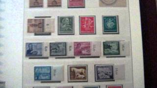 My German Stamp Collection Deutsches Reich 1933 to 1945 [upl. by Asila414]