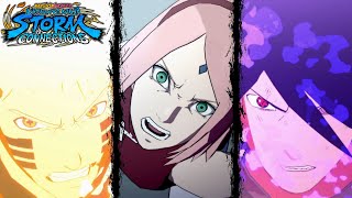 Naruto x Boruto Ultimate Ninja Storm ConnectionsAll Team Ultimate Jutsu With Secret Factors ENG [upl. by Rosenberger]