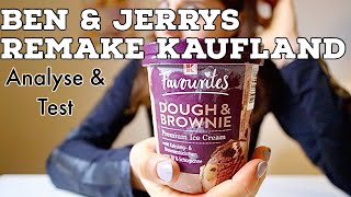 KAUFLAUNDS HALF BAKED FAKE DOUGH amp BROWNIE  Discounter Eis Test HD 1080p [upl. by Avir]