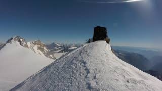 Punta Gnifetti  Rifugio Regina Margherita m4559 Monte Rosa [upl. by Nylirehc]