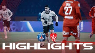 HIGHLIGHTS  PSG 22 BREST ⚽️ ASENSIO amp KOLO MUANI ⚽️ [upl. by Zeuqirdor447]