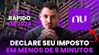 IR 2024 COMO DECLARAR IMPOSTO DE RENDA e ENTENDA QUEM é OBRIGADO  AÇÕES e FIIs na NUINVEST [upl. by Meggi]