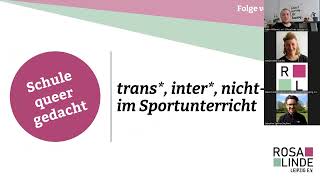 trans inter nichtbinär im Sportunterricht  Schule queer gedacht [upl. by Gen]