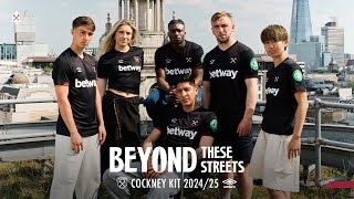 Beyond These Streets  West Ham Uniteds new 202425 Away Kit [upl. by Eendyc626]