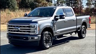 2023 F250 Platinum Carbonized Grey Diesel 67 👀 ✅ [upl. by Bayard171]