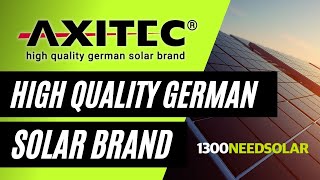 Axitec Solar Panels German and sexy Solar [upl. by Asirap272]