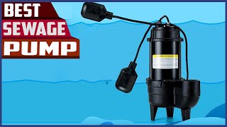 Best Sewage Pump  You Can Buy [upl. by Oynotna]