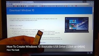 How To Easily Create Windows 10 Bootable USB Drive [upl. by Oirramed]