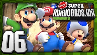 Newer Super Mario Bros Wii  CoOp  World 3 22 [upl. by Neevan]