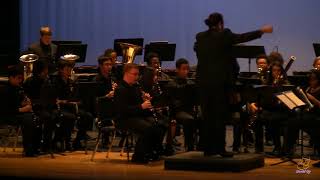 Rolesville High School Concert Band performs Beneath the Sacred Light on 3232018 [upl. by Septima]