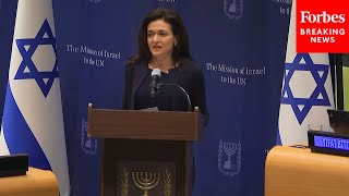 Sheryl Sandberg Joins Israel’s Mission To United Nations To Decry Sexual Violence Committed By Hamas [upl. by Winter]