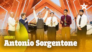 Antonio Sorgentone il Golden Buzzer di Mara Maionchi [upl. by Eenal724]