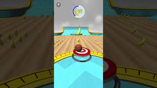 Going Balls Super Speed run Gameplay New Update Level 2484 Banana frenzy [upl. by Aicilec]