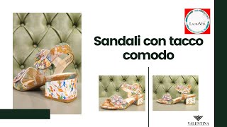 Sandali colorati con tacco comodo fashion2024 [upl. by Eirrab288]