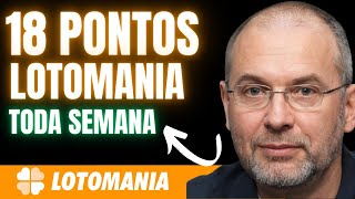 18 Pontos Na LotoMania Toda Semana  Como Ganhar Na LotoMania [upl. by Anivek]