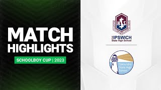 Schoolboy Cup 2023  Ipswich SHS v Caloundra SHS  Match Highlights  Round 6 [upl. by Key]