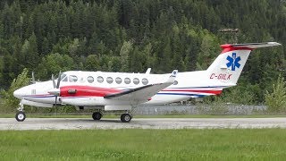 Beechcraft Super King Air 350 Landing [upl. by Trillbee174]