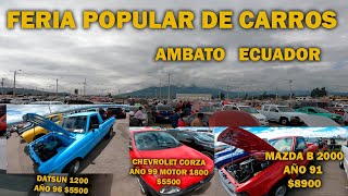 CAMINONETAS DE TRABAJO DESDE 3000 DE TODA MARCA Y LOS MEJORES PRECIOS EN LA FERIA DE AMBATO [upl. by Wilmette]