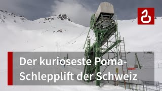 Lona  Der kurioseste PomaSchlepplift der Schweiz Grimentz  Zinal [upl. by Ainoek906]