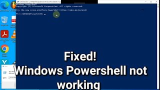 How To Fix PowerShell Has Stopped Working or Not Opening In Windows 10  11 2024 [upl. by Kirsteni553]