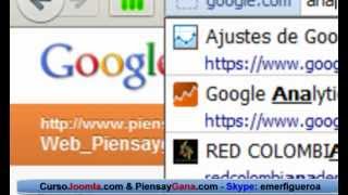 Joomla Insertar Google Analytics en Joomla 17 Y 25 [upl. by Gino341]