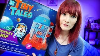 Bad Cage Unboxing Review  Tiny Tales Rocket Ship Cage  Munchies Place [upl. by Sima]