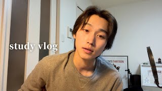 vlog）朝5時起きして国試の勉強したら、心が折れた。 [upl. by Neelyam]