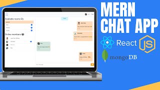 Mern Chat app project for beginners build an app with MongoDb Express React and NodeJS [upl. by Lati]