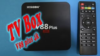 TV box v88 plus Android ESPAÑOL [upl. by Josefa]