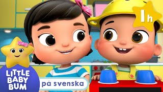 Roligt pyssel med Mia Max och Mamma  Little Baby Bum  Svenska  Svenska tecknade serier för barn [upl. by Dedie15]