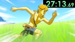 Breaking Breath of the Wild as Fast as Possible [upl. by Bailar]