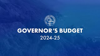 Governor Gavin Newsom Presents the 202425 State Budget Proposal [upl. by Aidni]