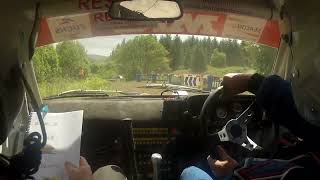 SS2 Bewshaugh  Kielder Forest Rally 2022 Andy DavisonTom Murphy [upl. by Hiroko]