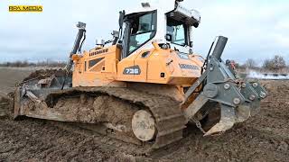 New Liebherr PR736 dozer [upl. by Onairpic684]