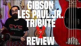 Gibson Les Paul Jr Tribute  Affordable Short Scale Redemption from Gibson  LowEndLobster Review [upl. by Llerej]