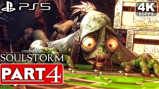 ODDWORLD SOULSTORM PS5 Gameplay Walkthrough Part 4 4K 60FPS  No Commentary FULL GAME [upl. by Yawnoc]