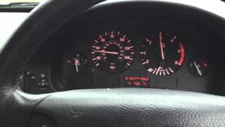 BMW 525d e39  Power Loss Problem [upl. by Arymahs]