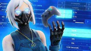 New BEST Controller Fortnite SettingsSensitivity 🎮 Settings  XboxPS4PS5  Whoods Settings [upl. by Joo263]