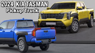 2024 KIA Tasman Tickup Truck New Model first look [upl. by Reham]