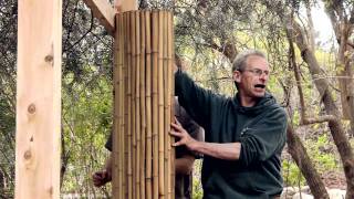 How to Install a Framed Bamboo Friendly Fence [upl. by Nilyahs]