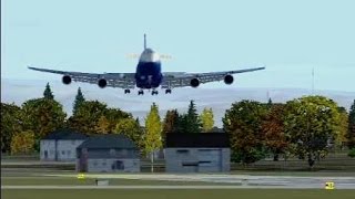 FSX Multiplayer Props vs Jets Landing Competition Top 10 [upl. by Aicenet]