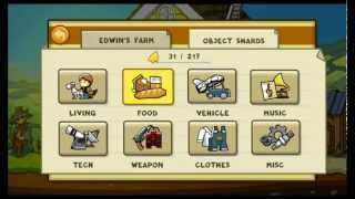 Scribblenauts Unlimited  Objective Shards Part 1 Living [upl. by Ddat254]